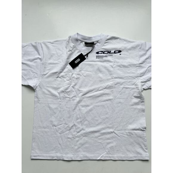 Coldculture Trails Tee White Small - Picture 2 of 3